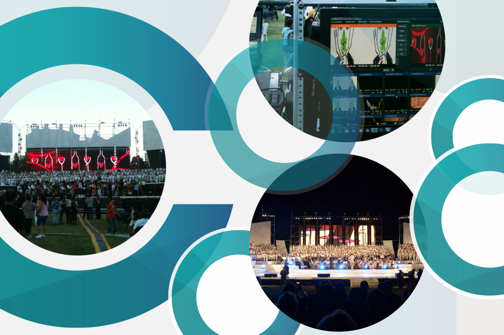 VISUALES PARA EVENTOS MASIVOS